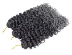 Pelo crochet rizado marcado