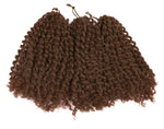 Pelo crochet corto afro rizado