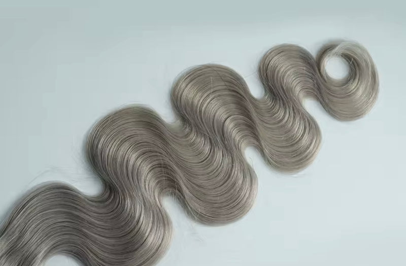 Extensiones de cortina naturales onduladas
