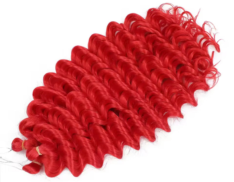 Pelo crochet  ondulado largo