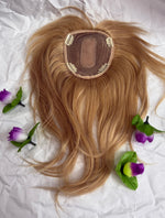 TUPE MUJER, pelo 100% natural remy, color #27