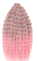 Pelo rizado de crochet