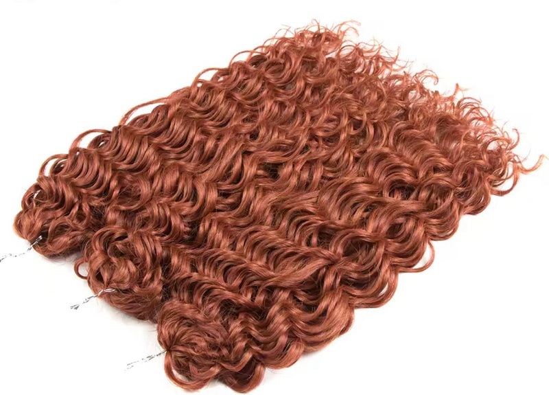 Pelo rizado de crochet