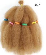 Pelo crochet rizado afro