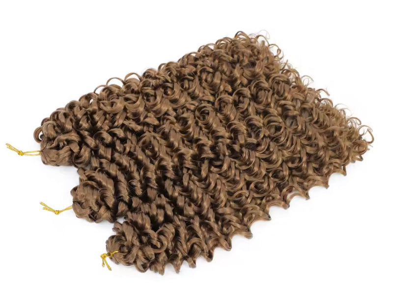Pelo crochet rizado marcado