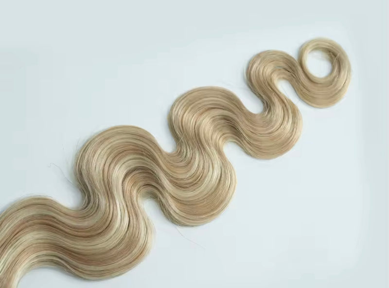 Extensiones de cortina naturales onduladas