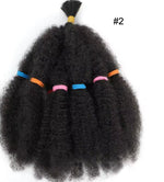 Pelo crochet rizado afro