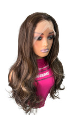 Peluca de fibra orgánica frontal (Marlene)