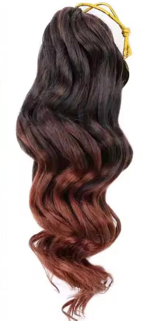 Pelo crochet ondulado