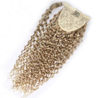 Coleta rizada de pelo natural envolvente