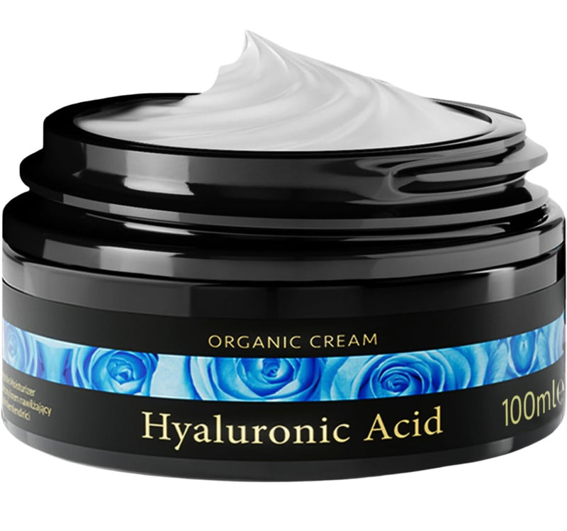 Organic cream Hyalauronic acid