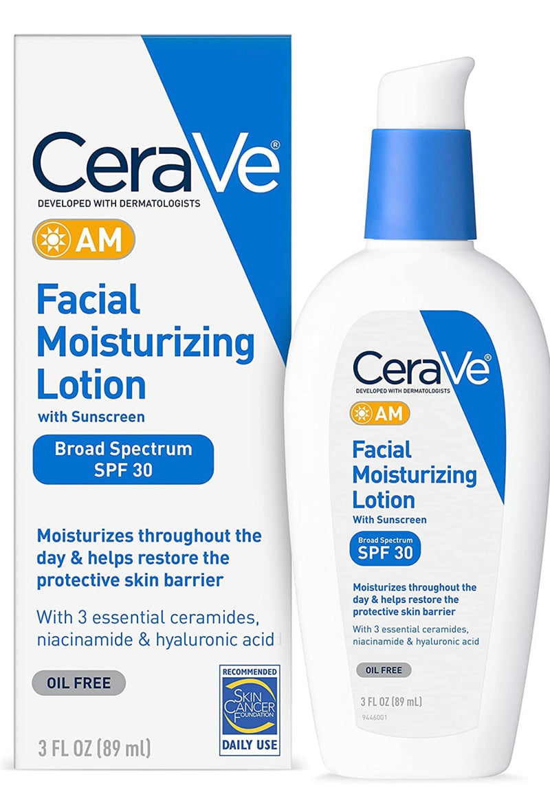 CeraVe facial moisturizing lotion